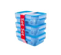 TEFAL Recipientes herméticos Clip & Close (Caja de 3, rectangular)