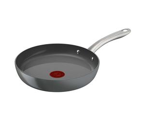 Tefal Renew+ C42404, sartén redonda, de uso general, color gris, con revestimiento cerámico, de aluminio, capacidad: 2 litros
