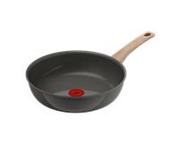 Tefal Renew Wok 28 cm Revestimiento cerámico antiadherente Cuerpo de aluminio 100% reciclado Thermo-Signal Compatible con inducción