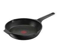Tefal Robusto, Sartén 28 cm, Aluminio fundido, Retención de calor, Revestimiento antiadherente, Negro