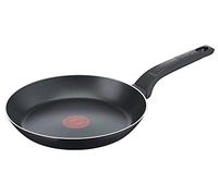 Tefal Sartén B55504 Easy Cook & Clean 24 cm - Antiadherente, base resistente, negro