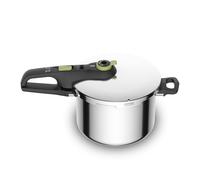 Tefal Olla a presión Secure 5 Trendy – 6 L, 2 programas, cocción rápida, cesta para vapor (P2580702)