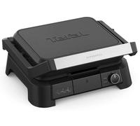 Tefal SuperGrill 3-en-1 GC5108E0, color , acero inoxidable, termoplástico, rectangular, giratorio, rejilla, 600 cm²
