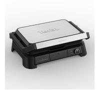 Tefal Grill 3 en 1 SuperGrill GC520DE0 – 2000 W, placa extraíble y termostato regulable – Negro