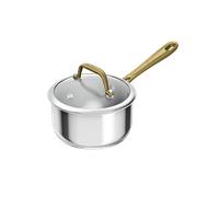 Tefal Tefal & Bocuse Cazo de 16 cm, Induction, Sin revestimiento, Acero, Mango fijo dorado
