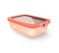 Tefal TEFAL oneClick, Herméticos, Sistema One-Click, Naranja, 1,2 L / 42,2 fl oz,
