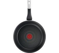 Tefal Unlimited G2550572, redonda, sartén multiusos, negra, con revestimiento de titanio, 175 °C, de aluminio