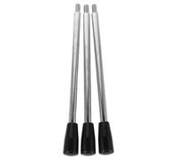TEHAUX 2 Piezas Manija de Máquina Herramienta, Manija de Taladro de Banco Roscada M8, Acero al Carbono Niquelado y Resina Fenólica, Estructura Ergonómica, Reemplazo Rápido, para Trabajos