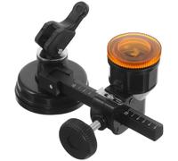 TEHAUX Cortador de Vidrio Ajustable, Cortador de Vidrio Tipo Brújula, Negro, Aleación de Aluminio y Plástico, Escala Clara, Manual Precisa, para DIY y Profesionales