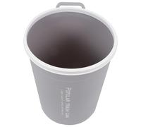 TEHAUX Cubo de Basura Redondo Diseño Simple y Funcional de Pp Fácil de Limpiar y Reutilizable para Cocina y Baño para Oficina y Hogar