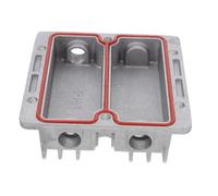 TEHAUX Culata de Compresor de Aire de Aluminio Resistente al Desgaste, Compacta y Conveniente, Accesorio para Taller y Limpieza