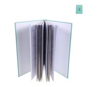 TEHAUX Diario de Gratitud Cuaderno de Autocuidado A5, Tapa de Pu y Papel, Verde Claro, Escritura Suave, Gestión del Estrés, para Viaje y Trabajo, para Mujeres