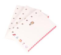 TEHAUX Hojas Sueltas de Papel A7 para Cuadernos, 3piezas Coloridas Agujeros, para Tomar Notas en Casa o Escuela, Compatibles Carpetas de 6 Anillos