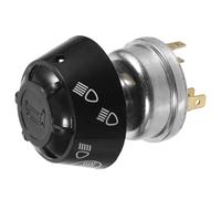 TEHAUX Interruptor de Botón Pulsador para Tractor, Función Doble de Bocina y Luces, Material Mixto Hierro y Plástico, Uso en Vehículos Agrícolas, Fácil Montaje Estilo Varios estilos