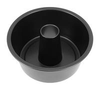 TEHAUX Molde Redondo para Pasteles de Acero al Carbono Extra Grueso Antiadherente Diseño Hueco Adecuado para Hornear y Desmoldar Fácilmente