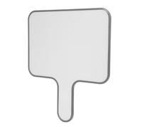 TEHAUX Paleta de Respuestas Portátil, Pizarra de Doble Cara Borrado en Seco, Melamina, para Responder y Votar, Accesorio de Enseñanza Aula