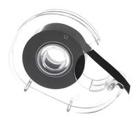 TEHAUX Rollo Respaldo Adhesiva Magnética de Cinta o Negra de Plástico Flexible Autoadhesivo para Fotos y Pósters Hogar Taller