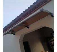 Tejadillo De Protección para Puertas,Toldo Parasol para Protección Solar (150x200cm,S)