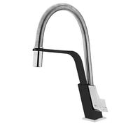 Teka 33939020N - Grifo ICON IC 939 Caño Giratorio Anticalcáreo Negro