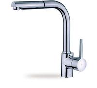 Teka Grifo de cocina monomando ARK 938 – caño alto extraíble, aireador anticalcáreo, cromo
