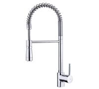 Teka Grifo de cocina de pie ARK 939 239391200 Monomando caño giratorio flexible cromo