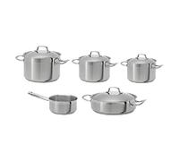 Teka Batería de cocina 9 piezas - acero inoxidable, inducción