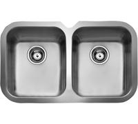 Teka Fregadero BE 2C 765 – 2 cubetas Acero inoxidable Bajo encimera