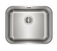 Teka BE - 50.40 PLUS - Fregadero De Cocina Acero 60 Cm 1 Cubeta 0 Escurridor Bajo Encimera