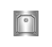Teka BROOKLYN 50 M-XP 1C - Fregadero De Cocina Acero 51 Cm 1 Cubeta 0 Escurridor Bajo Encimera
