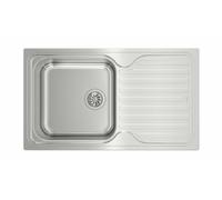Teka Classic 1C 1E - Fregadero Encastrado Reversible 50 cm Acero Inox
