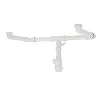 Teka Accesorio fregadero Conjunto 2C Salvaespacio 61001104 – 2 codos, 2 alargadores