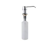 TEKA Dispensador de Jabón para Fregaderos, Capacidad 350 ml, Diseño Que se Adapta a Cualquier Cocina, Facilita el Ahorro de Detergente, Acero Inoxidable