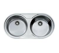 Teka Duetta 2C - Fregadero Mueble de 90 Cm Inoxidable
