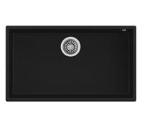 Teka Fregadero bajo encimera Square 72.40 TG 1 cubeta Granito Negro 72 cm
