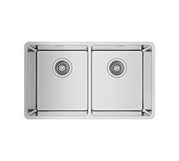 Teka Fregadero PureLine Be Linea RS15 2C 740 bajo encimera 2 cubetas Inox