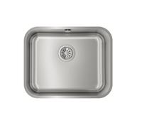 Teka Fregadero BE5040MAX bajo encimera, 1 cubeta, acero inoxidable