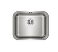 Teka Fregadero BE 50.40 Plus – Bajo encimera 1 seno, Acero inoxidable 53x43x20 cm