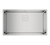 TEKA Fregadero bajo encimera y sobre encimera FLEXLINEA RS15 71.40 3œ SQ C/REB SF. 115000011. Una cubeta. Inoxidable. Pa