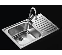 Teka Fregadero Classic Max 1C 1E D 11119200 Inoxidable 1 cubeta y escurridor derecha 60 cm