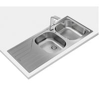 Teka Fregadero de acero Universe 115170001 116x50 cm