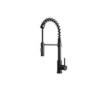 TEKA Grifo de cocina GRIFO UNI 9912 NEGRO. 116010009. Negro. Sobre encimera