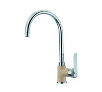 TEKA Grifo de cocina ** IN 995 ARENA BEIGE 53995120S, Crema, Sobre encimera
