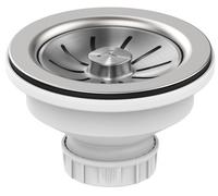 Teka Helixpro 1C Inox - Válvula De Fregadero Sin Rebosadero