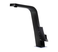 Teka Grifo de cocina Icon IC 915 33915020N – Monomando, caño alto, aireador anticalcáreo, negro