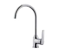 Teka In 995 - Grifo de cocina monomando con caño alto giratorio