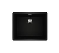 Teka Radea fregadero tegranit 55.6x45.6 cm negro 115230051