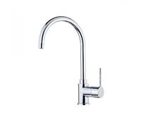 Teka Grifo de cocina SP 995 – Monomando, caño alto giratorio, cartucho discos cerámicos, cromado