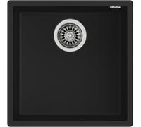 Teka Fregadero Square Tegranit 44x44 cm Negro