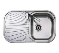 Teka STYLO 1C 1E IZQDA - Fregadero De Cocina Acero 1Ø Inoxidable 45cm 1 Cubeta 1 Escurridor