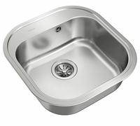 Teka Stylo 1C - Fregadero encastrado de una cubeta en 45 cm Acero Inox